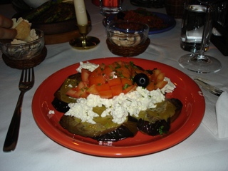 Karna salad at Etno, Sofia restaurant