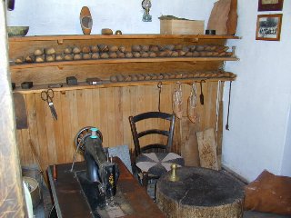 Shoe shop in Etara, Bulgaria. Picture taken from http://www.pbase.com/ngruev/etara