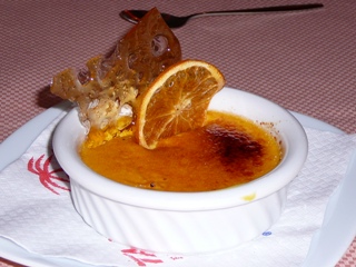 Sofia restaurant Tambuktu – crème Brulee