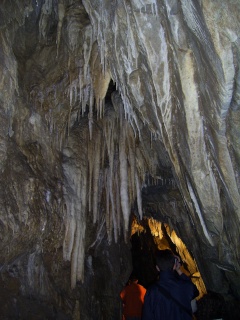 Devil’s face in Devil’s throat in Trigrad, Bulgaria=